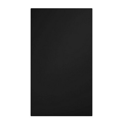 Premium Kitchens Ethos Matt Black Modern Drawer Front, Bridging Door & Bi-Fold Door (H)356mm (W)497mm (T)18mm - image 1