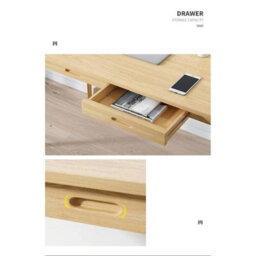 Computer Desk With Drawers Table Home Office Desk - thumbnail 2