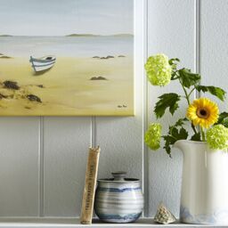 Laura Ashley Cromer Nautical Blue Canvas Art (H)30Cm X (W)30Cm - thumbnail 4