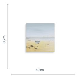 Laura Ashley Cromer Nautical Blue Canvas Art (H)30Cm X (W)30Cm - thumbnail 5