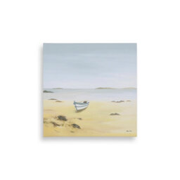 Laura Ashley Cromer Nautical Blue Canvas Art (H)30Cm X (W)30Cm - thumbnail 1