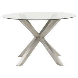 Beliani Garden Dining Set 4 Seater Maletto/busseto Metal White - thumbnail 4
