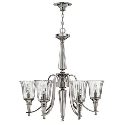 Elegant 6 Bulb Sterling Led Chandelier Pendant Light For Modern Interiors - image 1