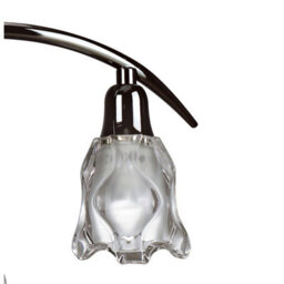 Luminosa Lighting Luminosa Amel Telescopic Convertible To Semi Flush 4 Light L1/sgu10, Black Chrome - thumbnail 6