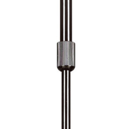 Luminosa Lighting Luminosa Amel Telescopic Convertible To Semi Flush 4 Light L1/sgu10, Black Chrome - thumbnail 4
