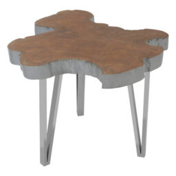 Orsina Surak Teak Wood Medium Side Table - thumbnail 3