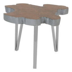 Orsina Surak Teak Wood Medium Side Table - thumbnail 2