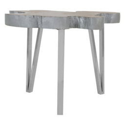 Orsina Surak Teak Wood Medium Side Table - thumbnail 1