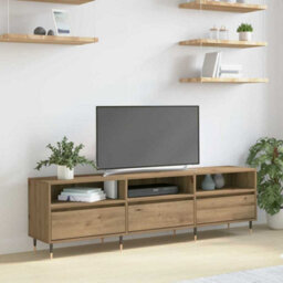 Berkfield Tv Cabinet Artisan Oak 150X30X44.5 Cm Engineered Wood