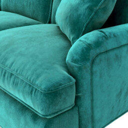 Arthur Emerald Armchair For Living Room - Fully Assembled By Roseland Furniture - thumbnail 3