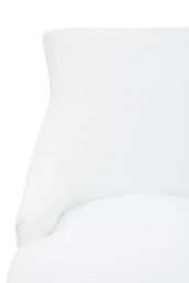 Orsina White Bar Stool With High Back, Velvet Seat Breakfast Bar Chair, Kitchen Stool With Footrest, Chair For Bar - thumbnail 8