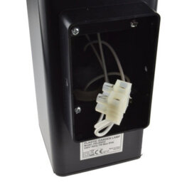 Kenable Outdoor Up & Down Light Wall-Mounted Gu10 Ip44 Garden Square Lamp Black - thumbnail 3
