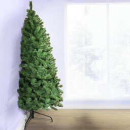 Christmas Tree World The 4Ft/120Cm Arbor Vitae Fir Half Christmas Tree - thumbnail 2
