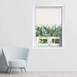 Lister Cartwright Blackout Roller Blinds Child Safety Included Beautiful Design, Climbing Leaves , 90 X 140 Cm - thumbnail 2