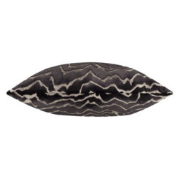 Paoletti Tierra Cut Velvet Feather Filled Cushion - thumbnail 2