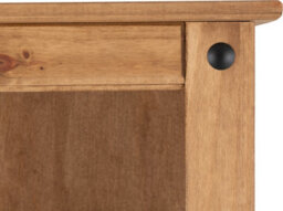 Seconique Corona Tall Bookcase In Distressed Waxed Pine - thumbnail 7