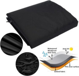Garden Table Cover, Waterproof Outdoor Furniture Protective Cover For Furniture, Tarpaulin 100X66X80Cm - thumbnail 5