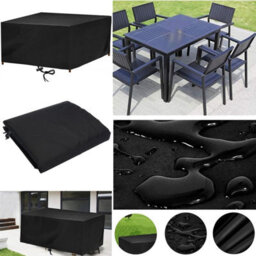 Garden Table Cover, Waterproof Outdoor Furniture Protective Cover For Furniture, Tarpaulin 100X66X80Cm - thumbnail 3