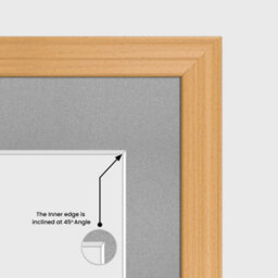 AK Frames 20X16 Country Pine Classic Multi Photo Frame With Silver Mount - Holds 9 Apertures (2X) 7X5, (7X) 6X4 Photos - thumbnail 7