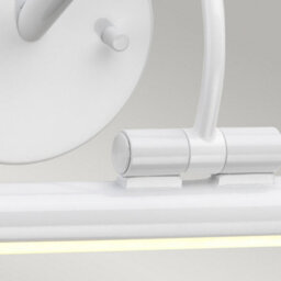 Luminosa Lighting Elstead Alton Led 1 Light Large Picture Wall Light White - thumbnail 3
