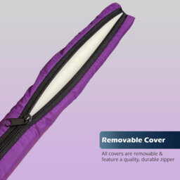 istyle mode Cushion For Rattan Chairs (Purple, 3 Pieces) - thumbnail 4
