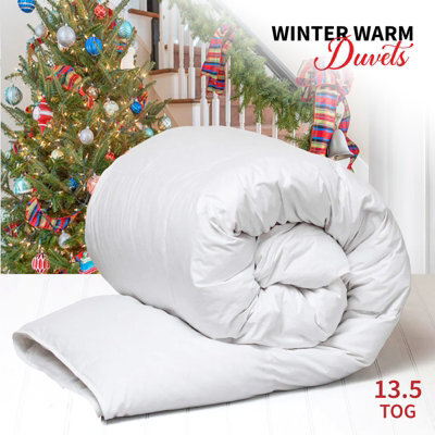 Ameha Duvet Tog 13.5 Winter Warm Thick Double Size 200 X 200 Cm Breathable & Anti Allergic Soft Lightweight Comforter Duvet - image 1