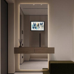 AK Frames Sleek A3 Black Thin Modern Picture Frame - Slim And Design For Posters, Prints And Photos - Elegant Wall Frame Decor - thumbnail 5