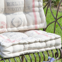 Dibor Set Of 2 Belle Jardinere Garden Outdoor Cushion Furniture Cushion Seat Pad L40Cm X W40Cm - thumbnail 4