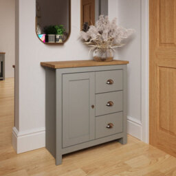 Timber Art Design Lisbon 1 Door 3 Drawer Storage Cabinet Sideboard