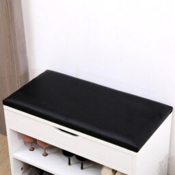 Avc Designs 60Cm Shoe Bench Wooden Shoe Storage Cabinet Organiser With Seat Cushion White - thumbnail 5