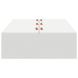Berkfield Modern Storage Bed Frame White 90X190 Cm - thumbnail 6