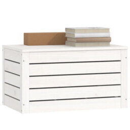 Walplus Storage Box White 59.5X36.5X33 Cm Solid Wood Pine - thumbnail 4