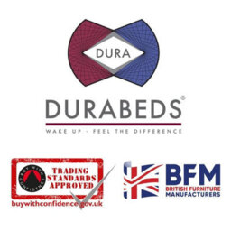 Divan Base Direct Dura Bed Vermont 1000 Pocket Sprung Divan Bed Set 3Ft Single 2 Drawers Side - Wool Clay - thumbnail 3