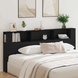 Walplus Headboard Cabinet 220 X 18,5 X 104,5 Cm Engineered Wood - thumbnail 1