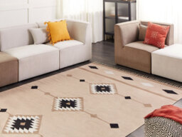 Beliani Rug Berdik Multicolour 200 X 300 Cm Cotton Kilim - thumbnail 2