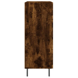 Berkfield Classic Sideboard Smoked Oak 69.5X34X90 Cm Engineered Wood - thumbnail 7