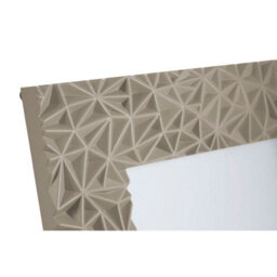 Orsina Prisma Grey Photo Frame, Textured Geometric Design With Matte Grey Finish, Freestanding Display For 4X6 - thumbnail 4
