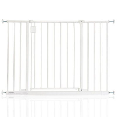 Safetots Extra Wide Hallway Gate, 103Cm - 109Cm, White, Pressure Fit Baby Gate For Hallways And Wide Spaces - image 1