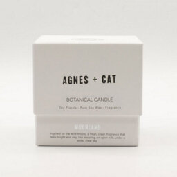 Serenityy Agnes + Cat Botanical Soy Wax Candle - Moorland