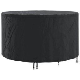 Walplus Outdoor Furniture Cover Black 157 X 157 X 85 Cm 210D Fabric - thumbnail 2