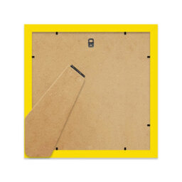 "9X9"" Yellow Picture Frame - 9X9"" Square Frame With 8X8"" Mount For 9X9""/8X8"" Pictures Vintage Style Wall Art, 1 Pack" - thumbnail 3