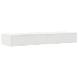 Berkfield Bed Drawers White 120X36,5X16,5 Cm Engineered Wood - thumbnail 8