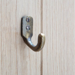 Hammer and Tongs Hammer & Tongs Single Coat Hook - W20mm X H55mm - Brass - thumbnail 6