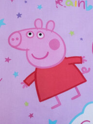 Peppa Pig Rainbow Single Duvet Cover And Pillowcase Set - European Size - thumbnail 4