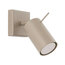Sollux Lighting Ring Steel Taupe 1 Lights Modern Wall Lamps - thumbnail 1