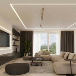 Sollux Lighting Ring Steel Taupe 1 Lights Modern Wall Lamps - thumbnail 9