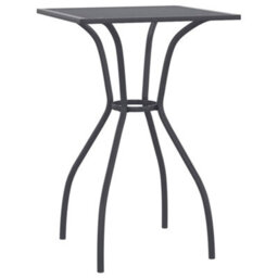 Berkfield Garden Table Anthracite 50X50X72 Cm Steel Mesh - thumbnail 2