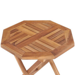 Berkfield Folding Garden Table 45X45X45 Cm Solid Teak Wood - thumbnail 5