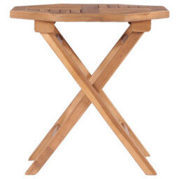 Berkfield Folding Garden Table 45X45X45 Cm Solid Teak Wood - thumbnail 2
