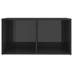 Berkfield Tv Cabinets 2 Pcs High Gloss Grey 72X35X36.5 Cm Engineered Wood - thumbnail 5